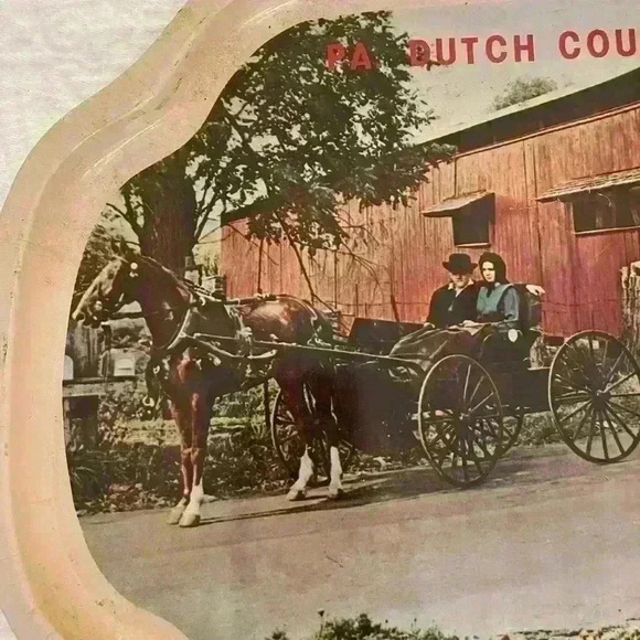 PA Dutch Country Tray, 16 x 13 inches - Picture 3 of 6